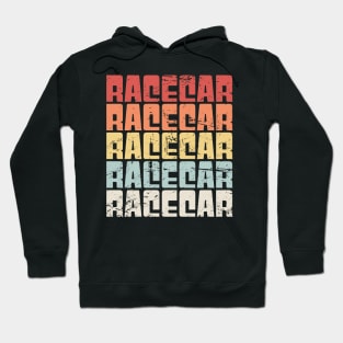 Vintage RACECAR Car Racing Gift Hoodie